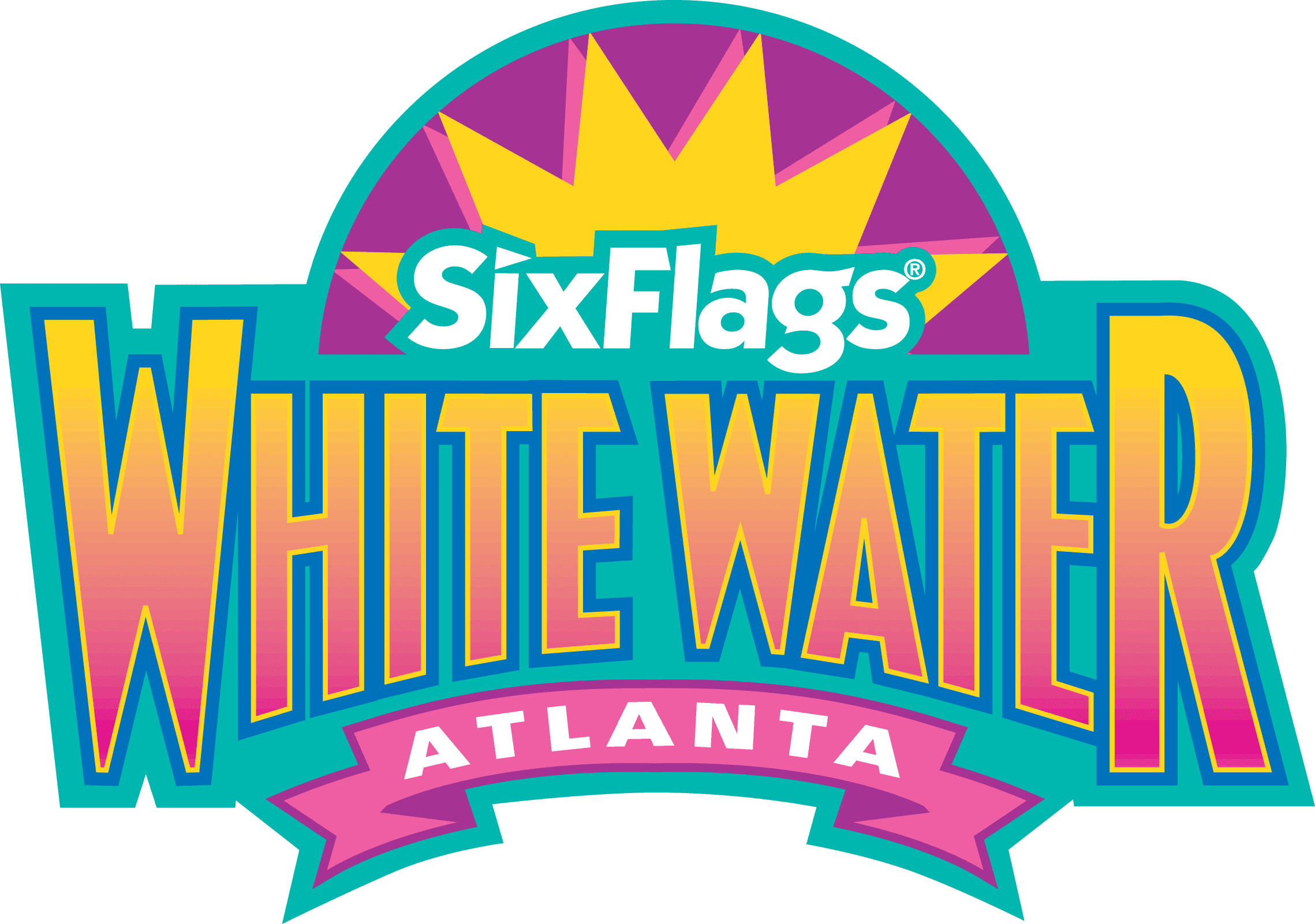 Six Flags White Water Is Bringing Back The Guest Favorite - Six Flags White Water Logo Transparent PNG - 2278x1601 - Free Download on - Transparent PNG Free Download | PNGio