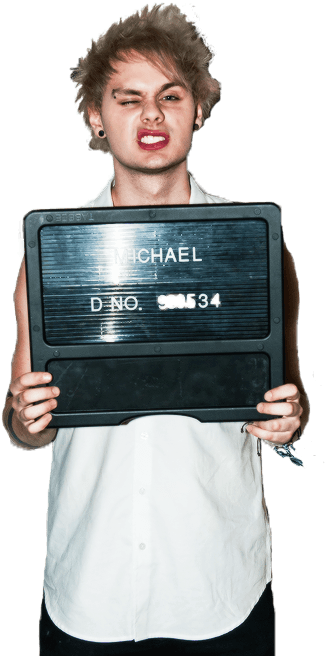 #майкл Клиффорд #michael Clifford #5 Seconds Of Summer - Майкла Клиффорда Transparent PNG - 500x700 - Free Download on - Transparent PNG Free Download | PNGio