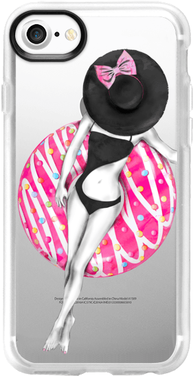 Casetify Iphone 7 Classic Grip Case - Doughnut Transparent PNG - 282x560 - Free Download on - Transparent PNG Free Download | PNGio