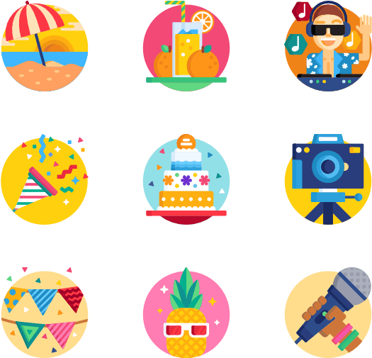 Summer Party Transparent PNG - 600x564 - Free Download on - Transparent PNG Free Download | PNGio