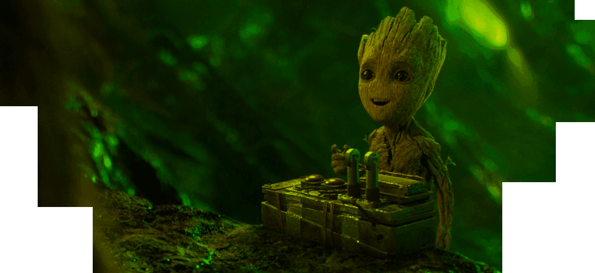 2017 Summer Movie Preview - Groot Guardians Of The Galaxy 2 Transparent PNG - 1200x550 - Free Download on - Transparent PNG Free Download | PNGio