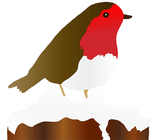 House Covered In Snow Decoration, Christmas Robin - Winter Robin Clip Art - Free Transparent PNG Clipart Images Download. - Transparent PNG Free Download | PNGio