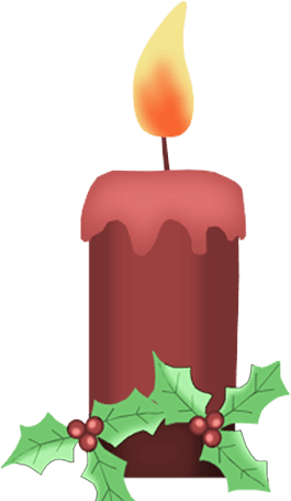 Bd Tis The Season Candle - Winter Candle Clipart - Free Transparent PNG Clipart Images Download. - Transparent PNG Free Download | PNGio