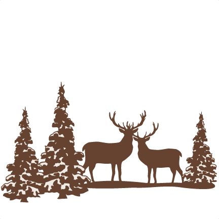 Winter Scene Svg Scrapbook Cut File Cute Clipart Files - Winter Scene Silhouette - Free Transparent PNG Clipart Images Download. - Transparent PNG Free Download | PNGio