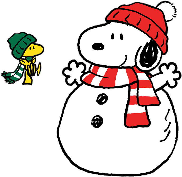 64270776 - Woodstock And Snoopy Winter - Free Transparent PNG Clipart Images Download. - Transparent PNG Free Download | PNGio