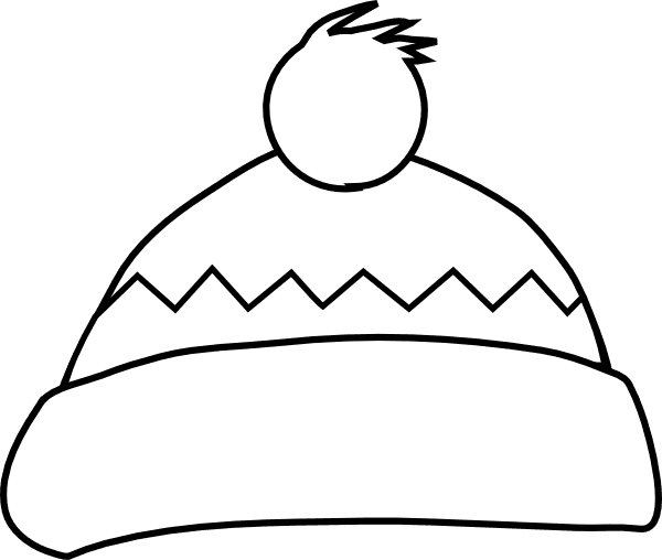 White Winter Hat Clip Art At Clker - Winter Hat Clip Art - Free Transparent PNG Clipart Images Download. - Transparent PNG Free Download | PNGio