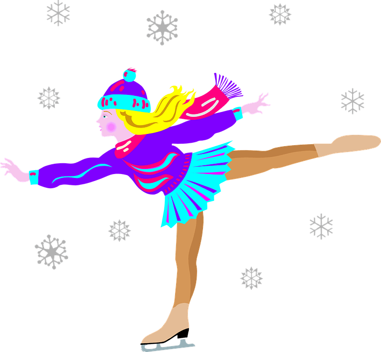 Ice Skating Cliparts 7, Buy Clip Art - Winter Olympics 2018 Activities - Free Transparent PNG Clipart Images Download. - Transparent PNG Free Download | PNGio