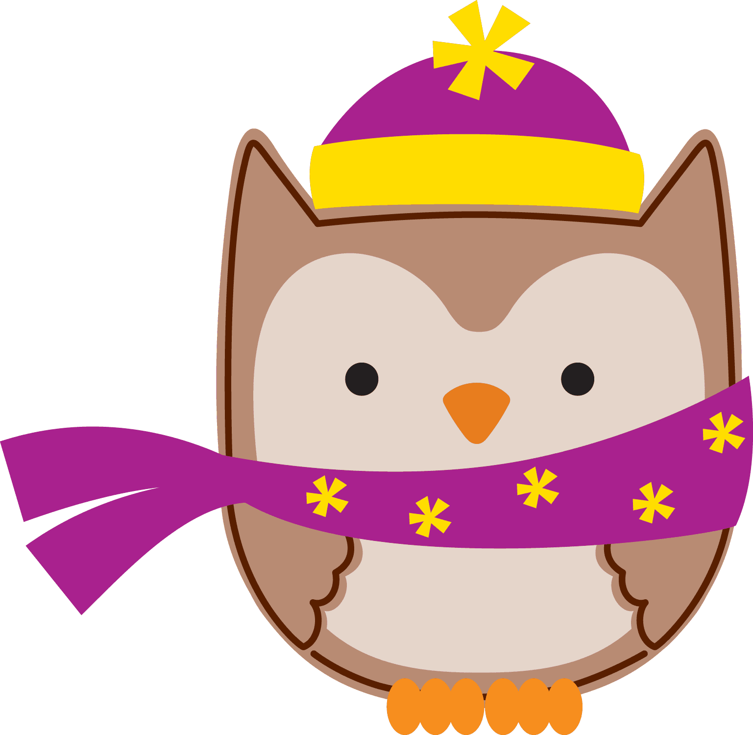Whimsical Owl, Owl Birthday Parties, Owl Paper, Owl - Owl Klip Art Winter - Free Transparent PNG Clipart Images Download. - Transparent PNG Free Download | PNGio