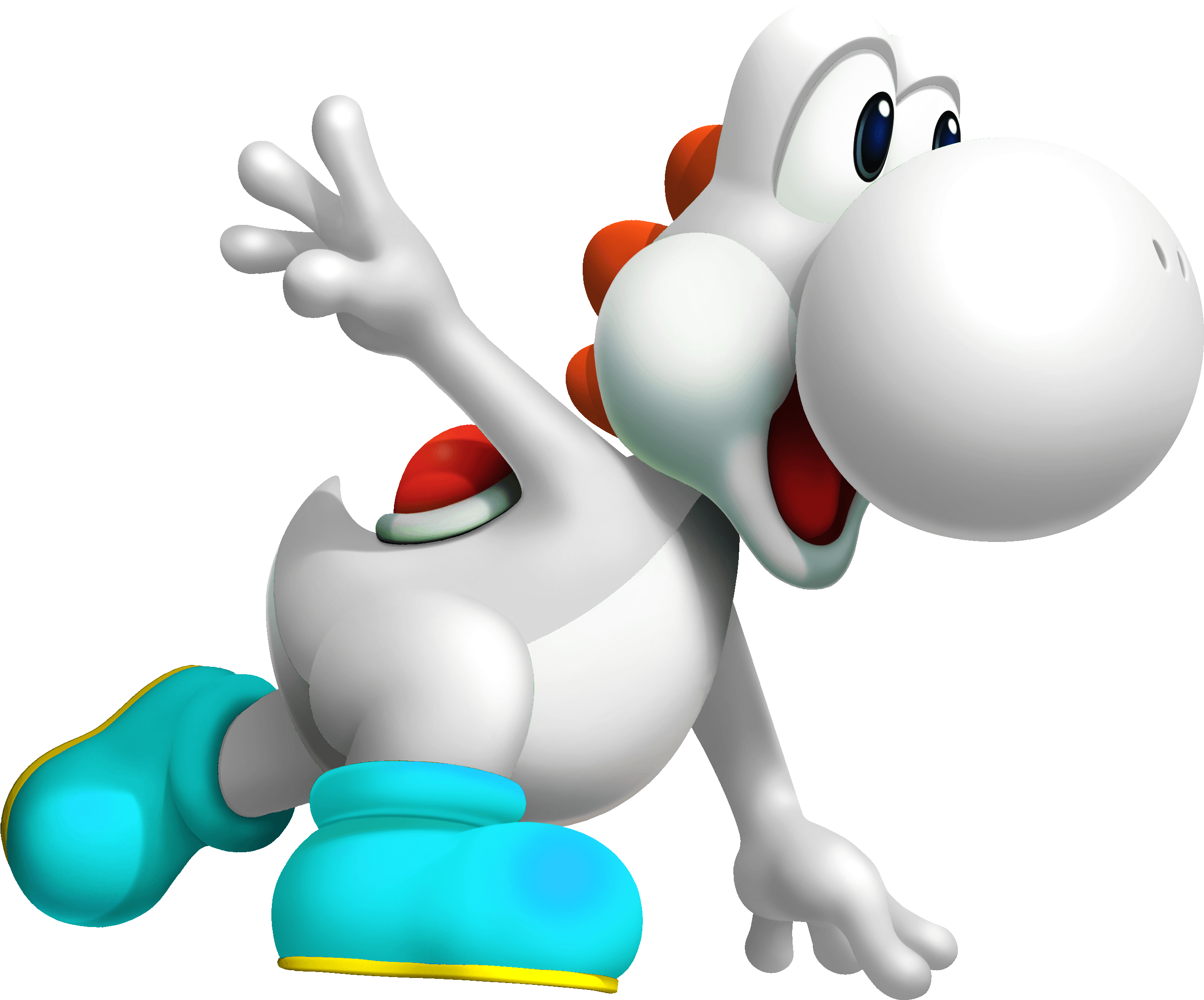 Wii - Mario And Sonic At The Olympic Winter Games Yoshi - Free Transparent PNG Clipart Images Download. - Transparent PNG Free Download | PNGio