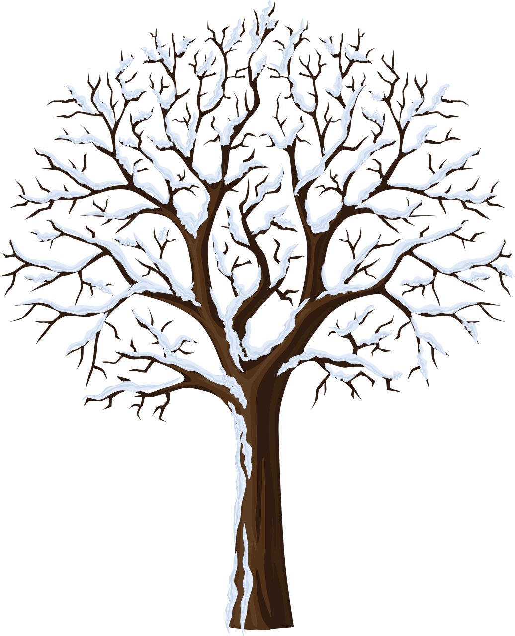 Winter Tree Clipart - Tree Winter Clip Art - Free Transparent PNG Clipart Images Download. - Transparent PNG Free Download | PNGio