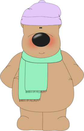 Winter Bear - Free Cute Winter Sledding Clip Art - Free Transparent PNG Clipart Images Download. - Transparent PNG Free Download | PNGio