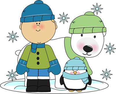 The Children's Program Winter, Books And Fun Will Be - Winter Polar Bear Clipart - Free Transparent PNG Clipart Images Download. - Transparent PNG Free Download | PNGio