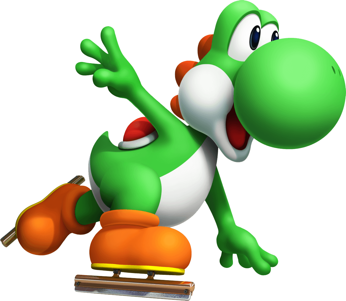 Yoshi Transparent Png - Mario And Sonic At The Olympic Winter Games Yoshi - Free Transparent PNG Clipart Images Download. - Transparent PNG Free Download | PNGio