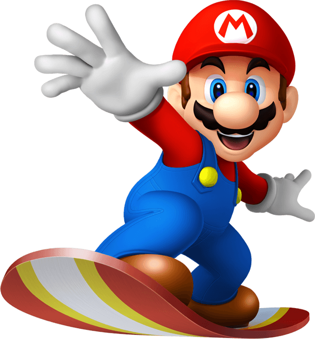 Mario & Sonic At The Olympic Winter Games - Mario And Sonic At The Olympic Winter Games Mario - Free Transparent PNG Clipart Images Download. - Transparent PNG Free Download | PNGio