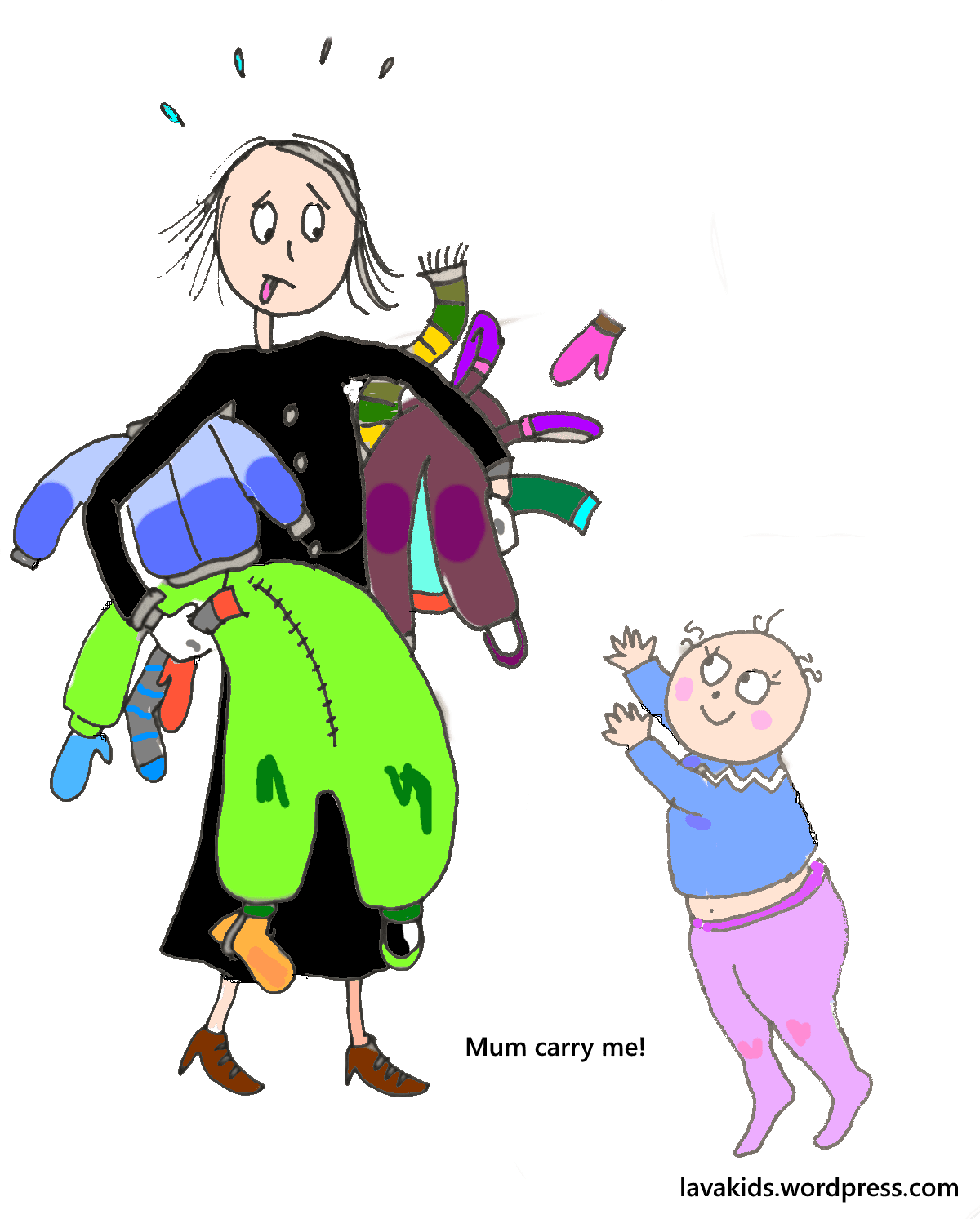 Ok, Most Parents Are Smarter And Remember To Take A - Winter - Free Transparent PNG Clipart Images Download. - Transparent PNG Free Download | PNGio