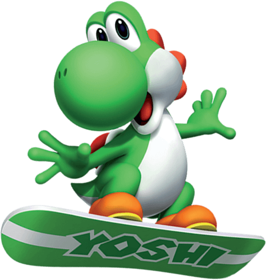 Yoshi Screenshots, Images And Pictures - Mario And Sonic At The Olympic Winter Games Yoshi - Free Transparent PNG Clipart Images Download. - Transparent PNG Free Download | PNGio