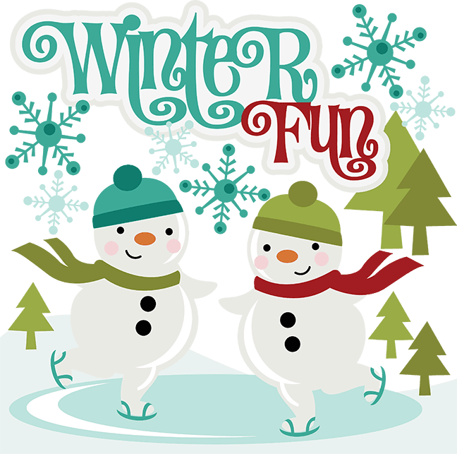 Scrapbooking Winter Svg - Winter Fun Clip Art - Free Transparent PNG Clipart Images Download. - Transparent PNG Free Download | PNGio