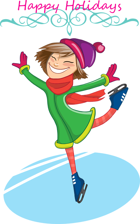 Ice Skating Cliparts 9, Buy Clip Art - Winter Ice Skating Character - Free Transparent PNG Clipart Images Download. - Transparent PNG Free Download | PNGio