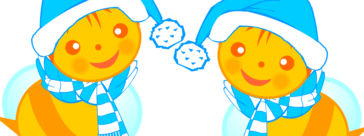 Winter Words Clipart 4 By Shannon - Bee Winter Clip Art - Free Transparent PNG Clipart Images Download. - Transparent PNG Free Download | PNGio