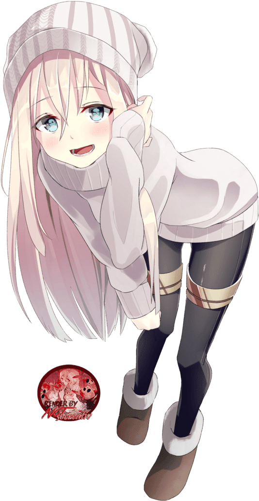 Winter Anime Girl Png - Free Transparent PNG Clipart Images Download. - Transparent PNG Free Download | PNGio