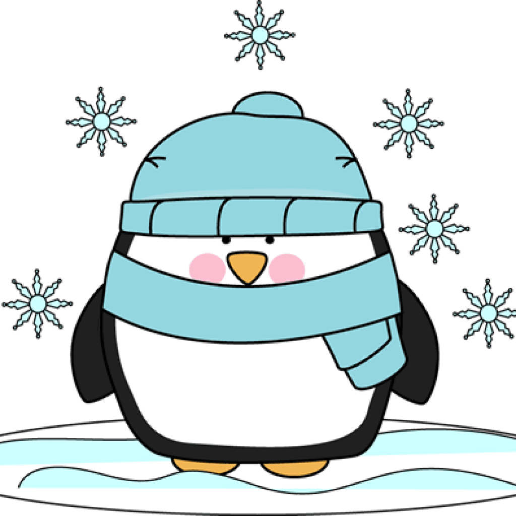 Banner Black And White Library Clip Art Snowy Real - Transparent Winter Penguin Clipart - Free Transparent PNG Clipart Images Download. - Transparent PNG Free Download | PNGio