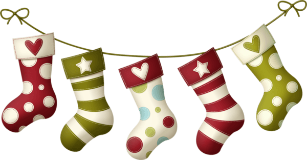 Christmas Stockings 77 Png 600 X 312 - Calcetines De Navidad Png - Free Transparent PNG Clipart Images Download. - Transparent PNG Free Download | PNGio
