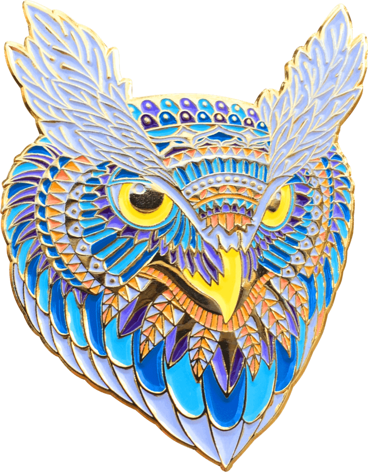 Winter Owl Head Pin - Owl - Free Transparent PNG Clipart Images Download. - Transparent PNG Free Download | PNGio