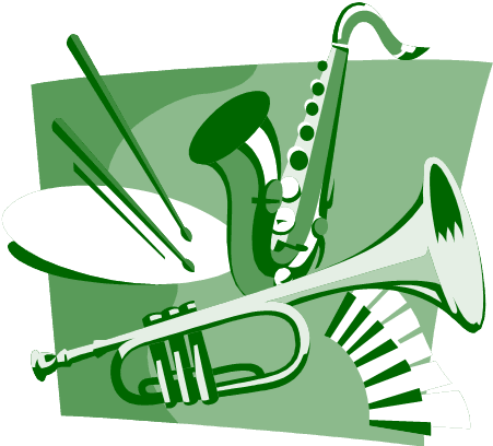 The Nazareth Students In Concert Band Have Been Working - Jazz Band Clip Art - Free Transparent PNG Clipart Images Download. - Transparent PNG Free Download | PNGio