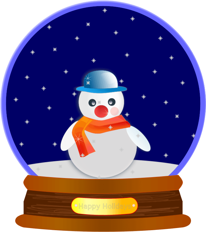 Ducks Animated Winter Clipart - Clip Art Snow Globe - Free Transparent PNG Clipart Images Download. - Transparent PNG Free Download | PNGio
