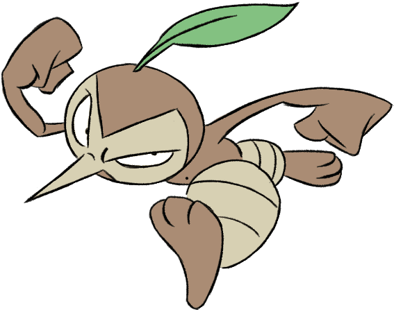 Nuzleaf By Winter-freak - Pokemon Mystery Dungeon Dark Nuzleaf - Free Transparent PNG Clipart Images Download. - Transparent PNG Free Download | PNGio