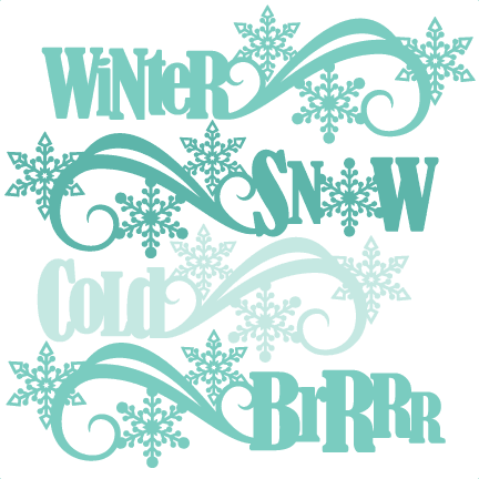 Winter - Cricut - Free Transparent PNG Clipart Images Download. - Transparent PNG Free Download | PNGio