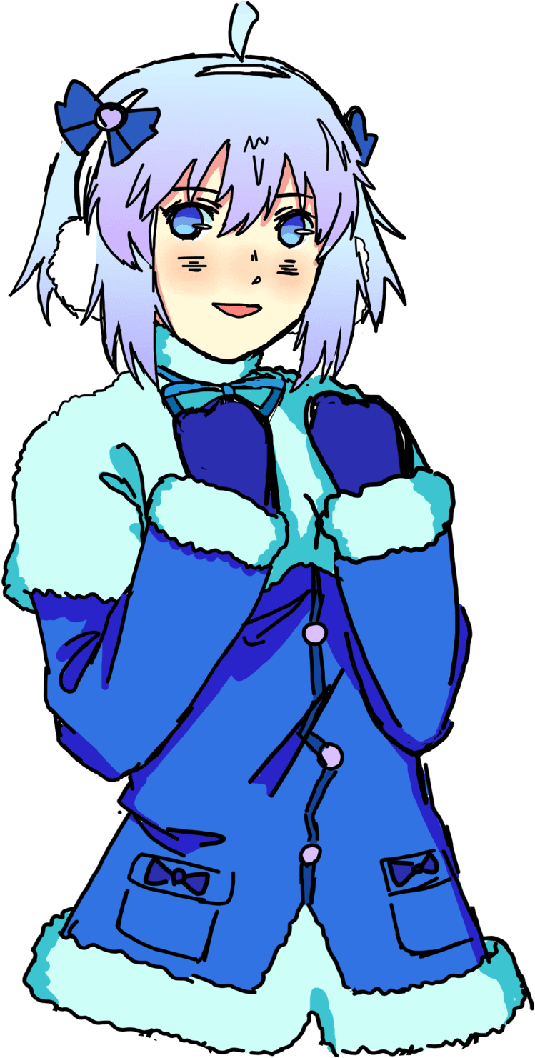 Aoki Lapis Winter By Lupiesama Aoki Lapis Winter By - Cartoon - Free Transparent PNG Clipart Images Download. - Transparent PNG Free Download | PNGio