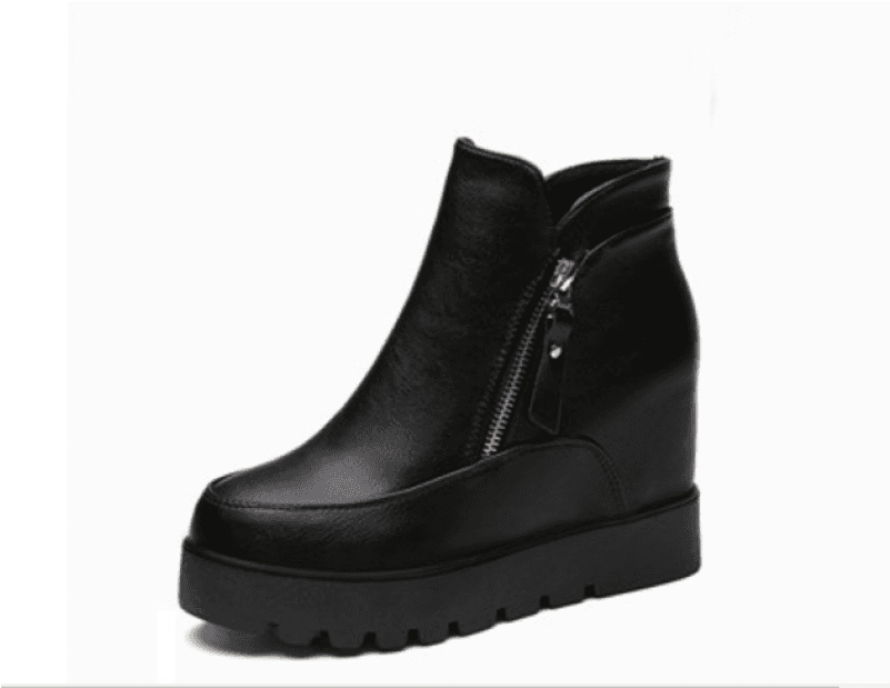 45% Latest Cashmere Leather Women Thick Bottoms Winter - Boot - Free Transparent PNG Clipart Images Download. - Transparent PNG Free Download | PNGio