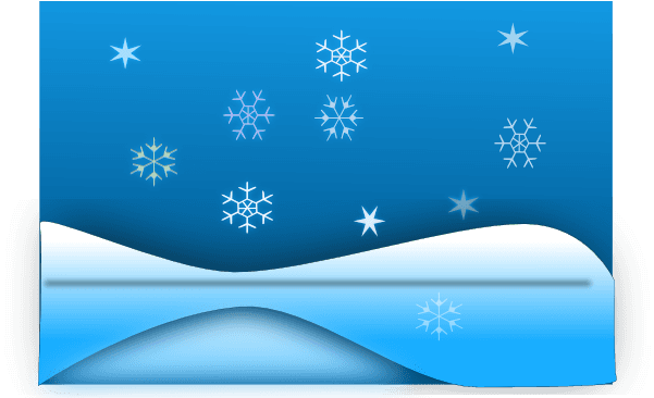 Snow Flake Winter Landscape Clipart - Landscape - Free Transparent PNG Clipart Images Download. - Transparent PNG Free Download | PNGio