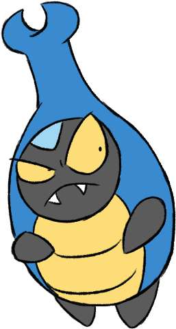 Karrablast By Winter-freak - Karrablast Pokemon - Free Transparent PNG Clipart Images Download. - Transparent PNG Free Download | PNGio