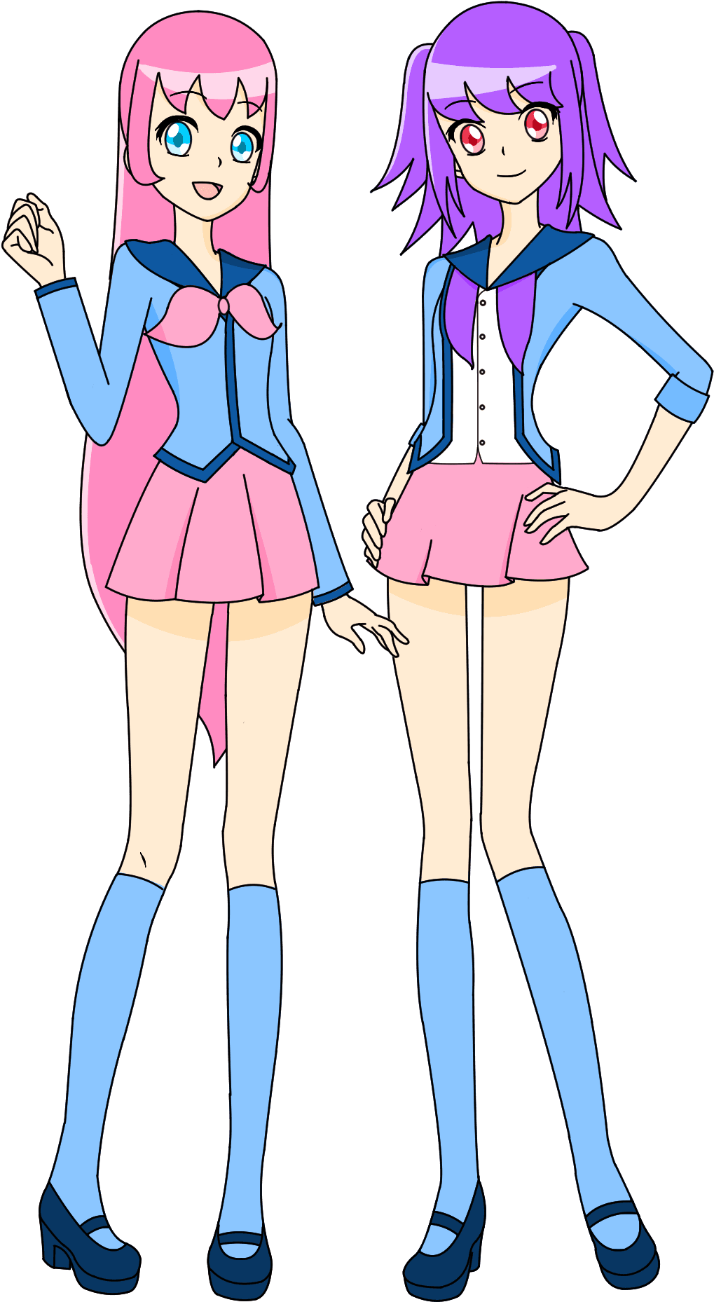Ongakugaoka Middle School Winter Uniform - Cartoon - Free Transparent PNG Clipart Images Download. - Transparent PNG Free Download | PNGio