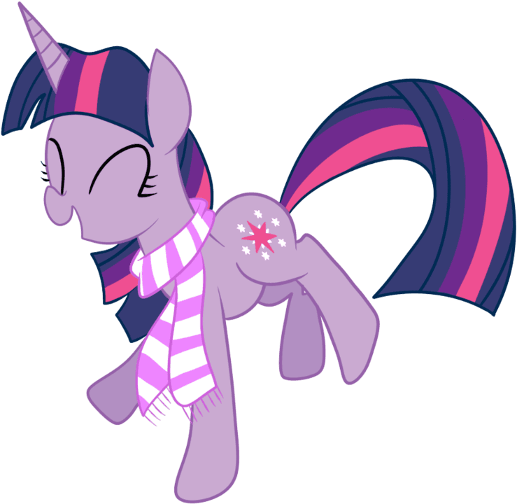 Twilight Sparkle Winter Wrap Up By The Sliver Stars - Cartoon - Free Transparent PNG Clipart Images Download. - Transparent PNG Free Download | PNGio