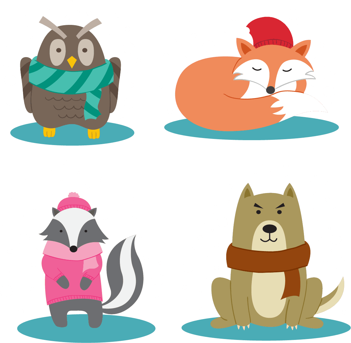 Kisspng Animal Clip Art Small Animals Warm Winter 5aa53ceed32eb7 - Animal - Free Transparent PNG Clipart Images Download. - Transparent PNG Free Download | PNGio