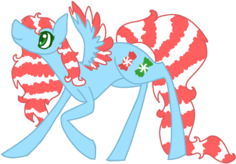 “this Is Winter Mint She's A Pegasus Who's Talent Is - Cartoon - Free Transparent PNG Clipart Images Download. - Transparent PNG Free Download | PNGio