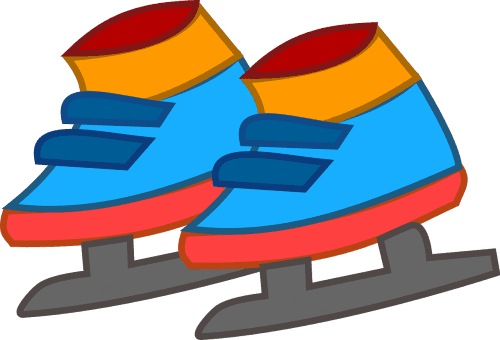 Ice - Ice Skating Shoes Clipart - Free Transparent PNG Clipart Images Download. - Transparent PNG Free Download | PNGio