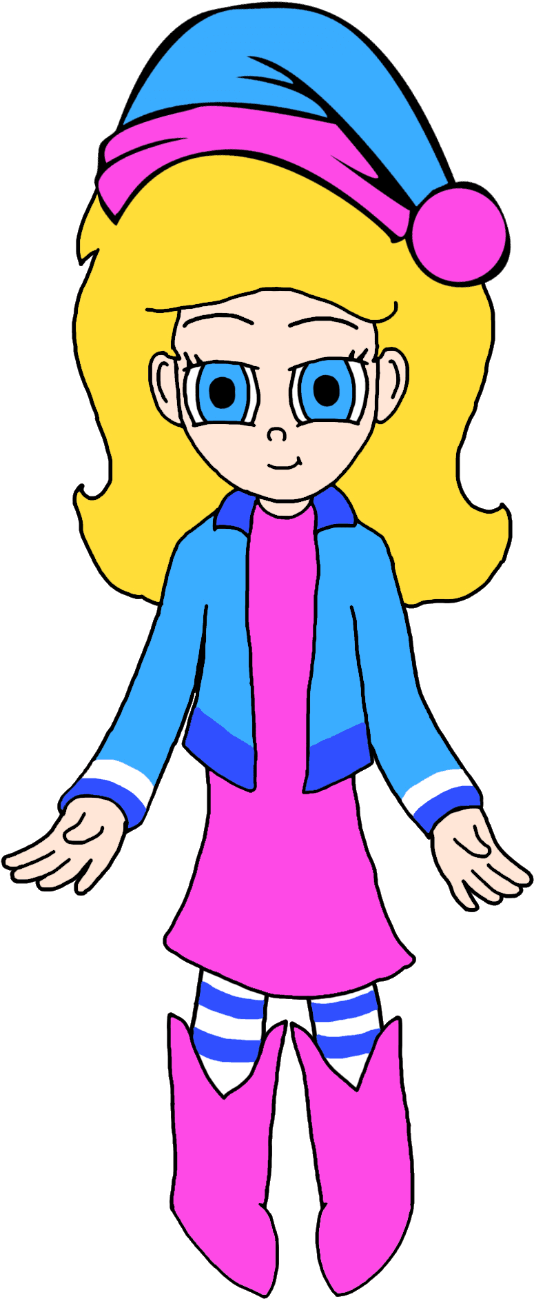 Jenny Chupa-chups With Her Winter Hat On - Cartoon - Free Transparent PNG Clipart Images Download. - Transparent PNG Free Download | PNGio