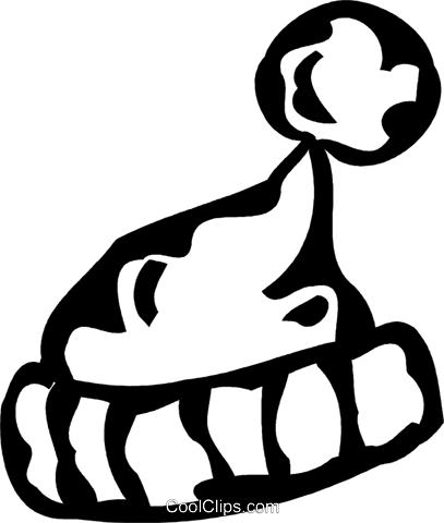 Winter Hat Royalty Free Vector Clip Art Illustration - Winter Hat Royalty Free Vector Clip Art Illustration - Free Transparent PNG Clipart Images Download. - Transparent PNG Free Download | PNGio