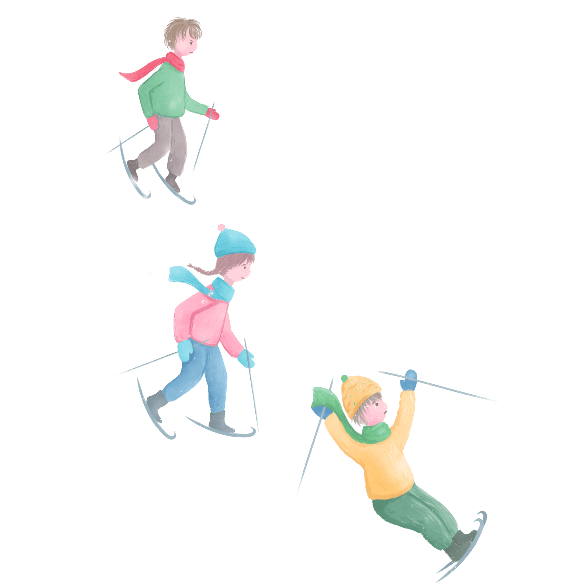 Winter Fresh Illustration Kid Png And Psd - Skier Turns - Free Transparent PNG Clipart Images Download. - Transparent PNG Free Download | PNGio