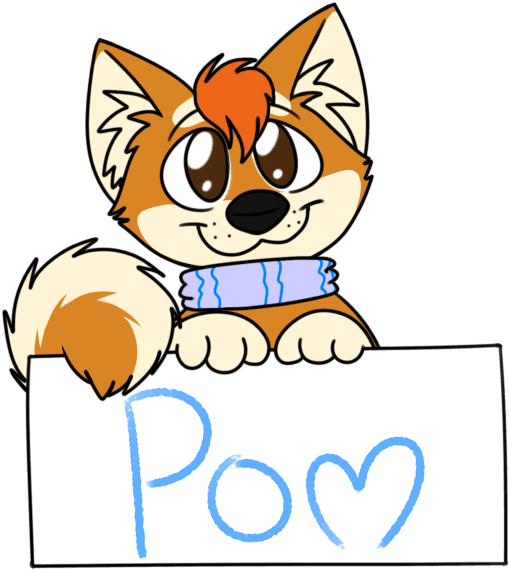 Pom Winter Badge Commission - Cartoon - Free Transparent PNG Clipart Images Download. - Transparent PNG Free Download | PNGio