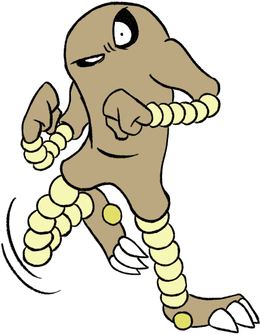 Hitmonlee By Winter-freak - Cartoon - Free Transparent PNG Clipart Images Download. - Transparent PNG Free Download | PNGio