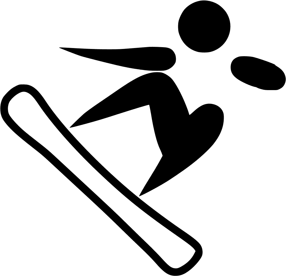 Olympic Clip Art Winter - Snowboard Clip Art - Free Transparent PNG Clipart Images Download. - Transparent PNG Free Download | PNGio