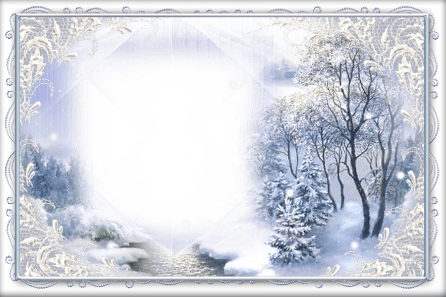 Frames Winter Clipart Picture Frames Borders And Frames - Winter Photo Frames Png Transparent PNG - 900x599 - Free Download on - Transparent PNG Free Download | PNGio