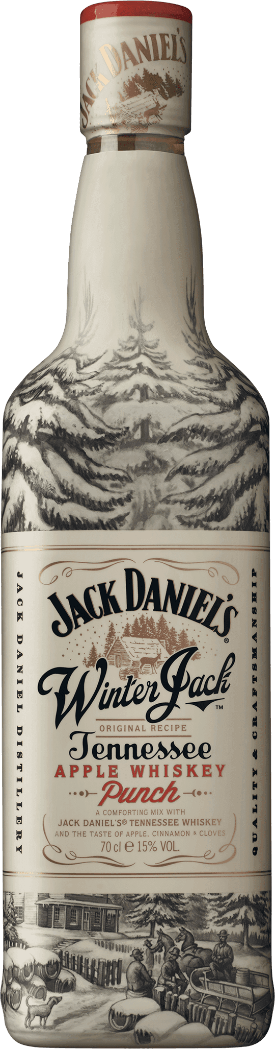 Jack Daniel's Winter Jack - Jack Daniel's Winter Jack Apple Punch Transparent PNG - 540x2054 - Free Download on - Transparent PNG Free Download | PNGio