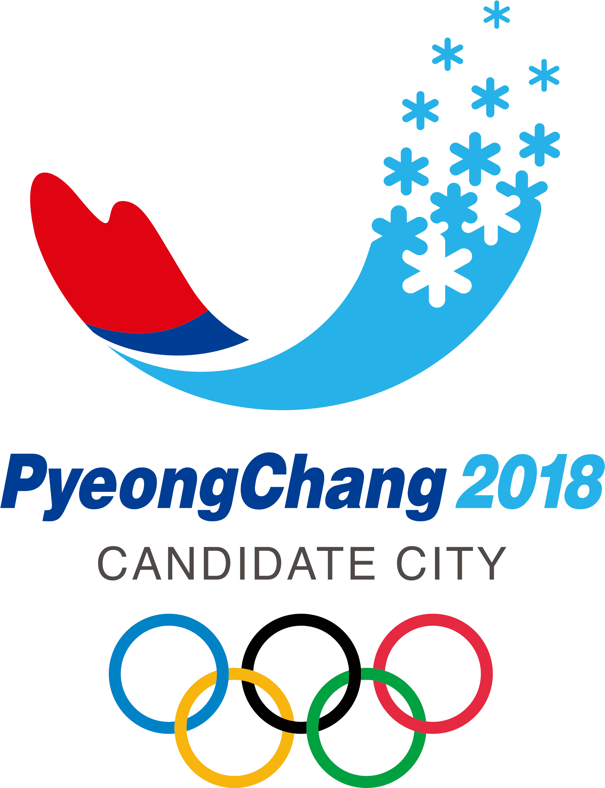 Pyeongchang Winter Olympic Games 2018 Logo - 2018 Winter Olympic Games Logo Png Transparent PNG - 2000x2594 - Free Download on - Transparent PNG Free Download | PNGio