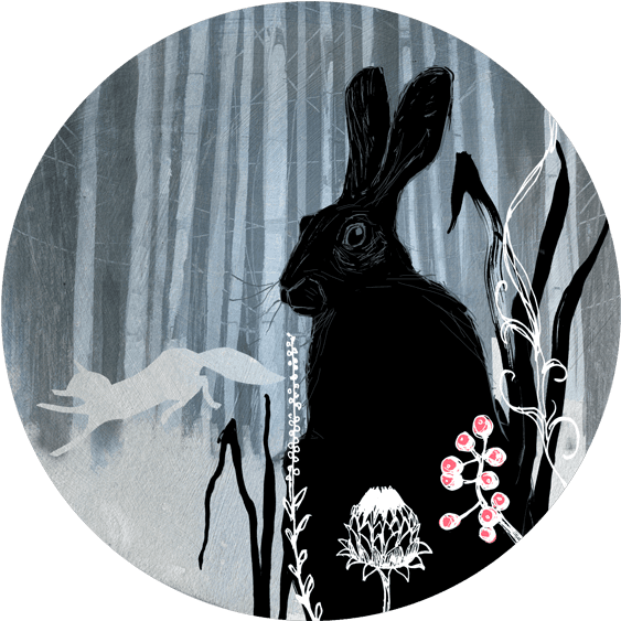 Winter Woodland Hare - Winter Transparent PNG - 600x600 - Free Download on - Transparent PNG Free Download | PNGio